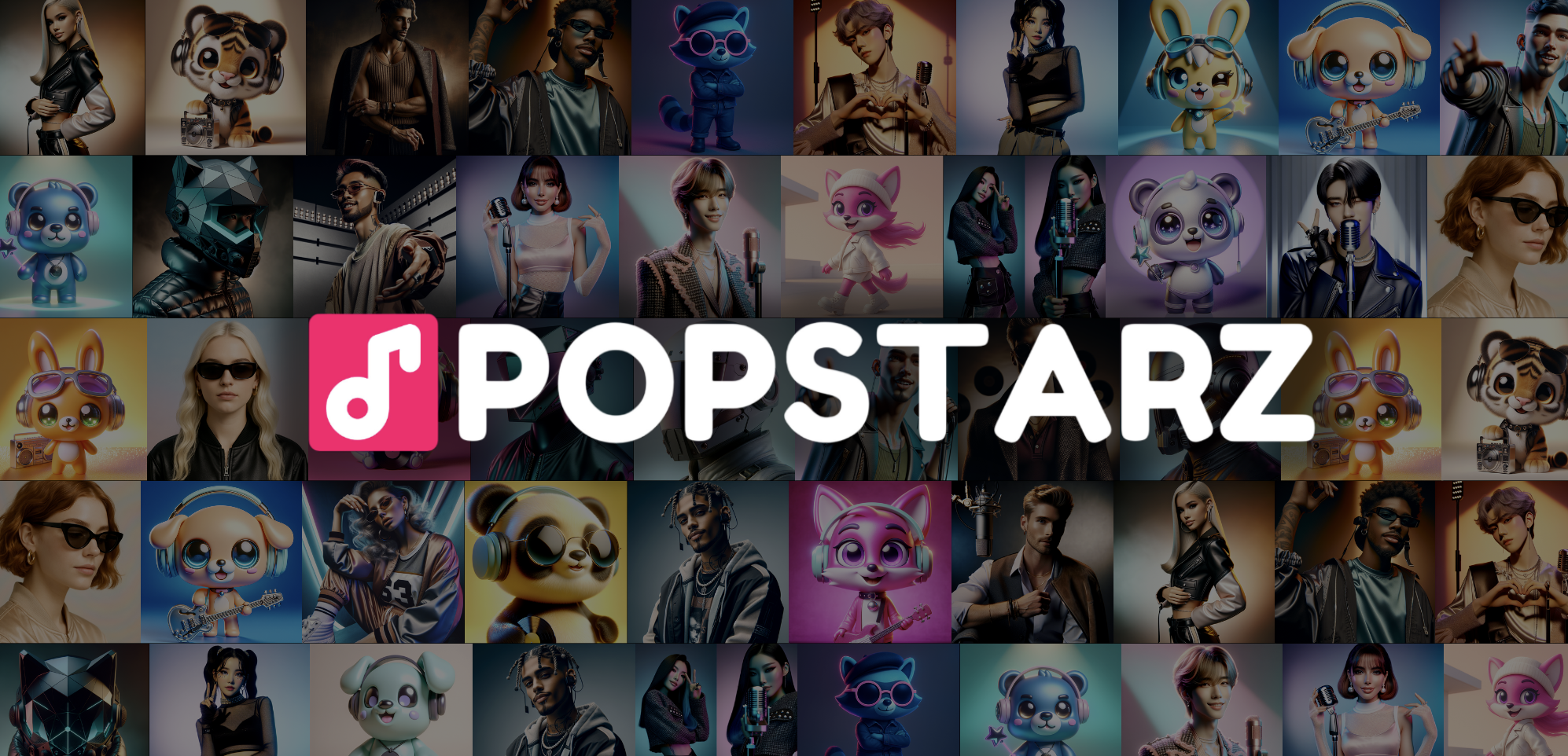 Popstarz : The new generation of AI Artists & Musics